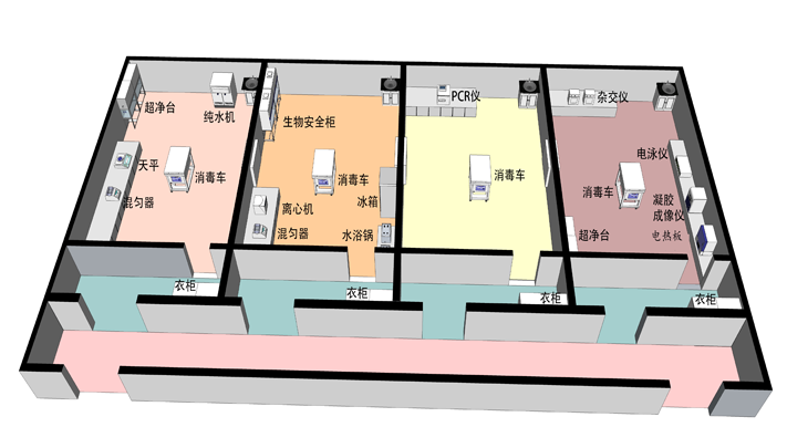 PCR基因擴增實驗室